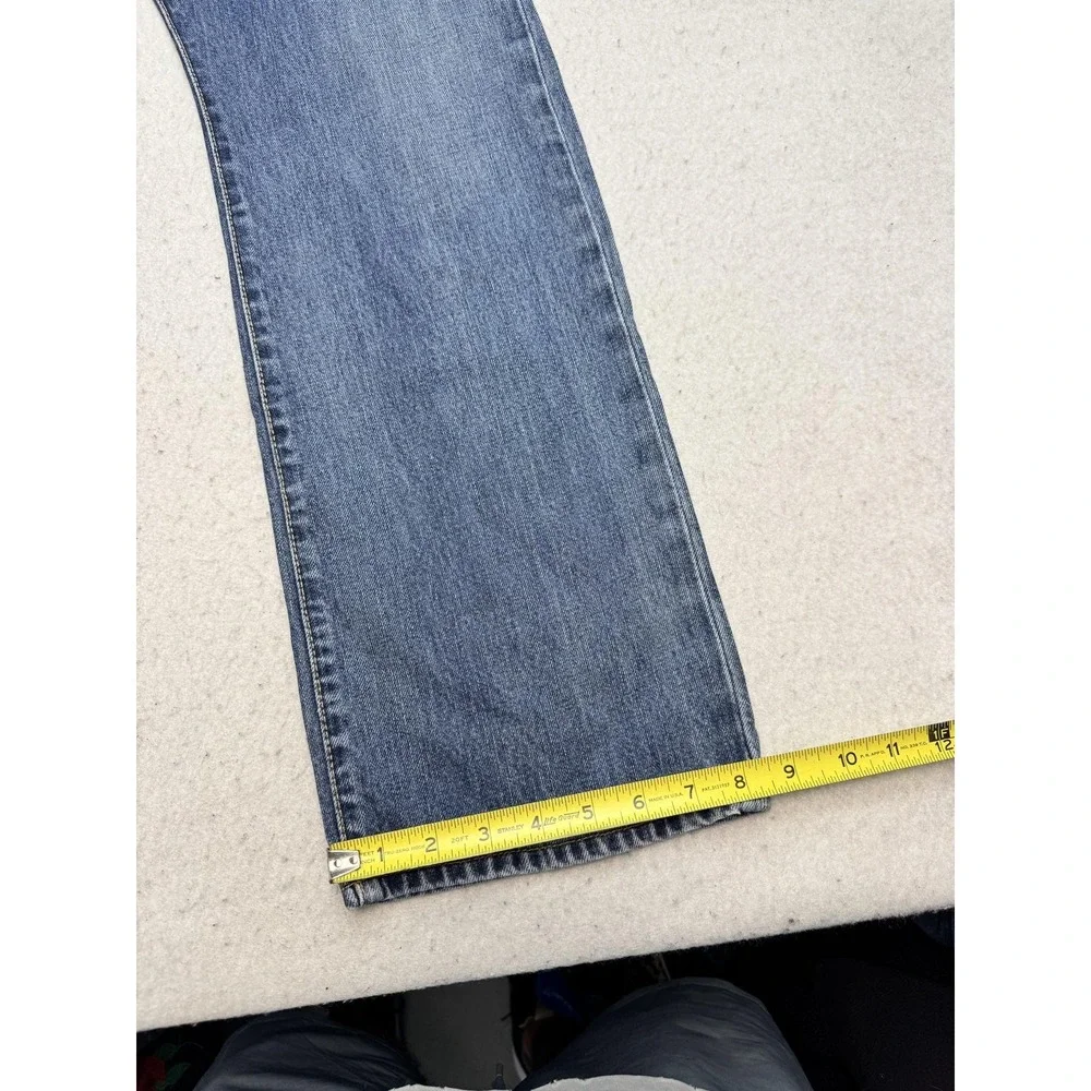 Polo Ralph Lauren Varick Slim Straight Jeans Mens 36x34 Blue Medium Wash Denim